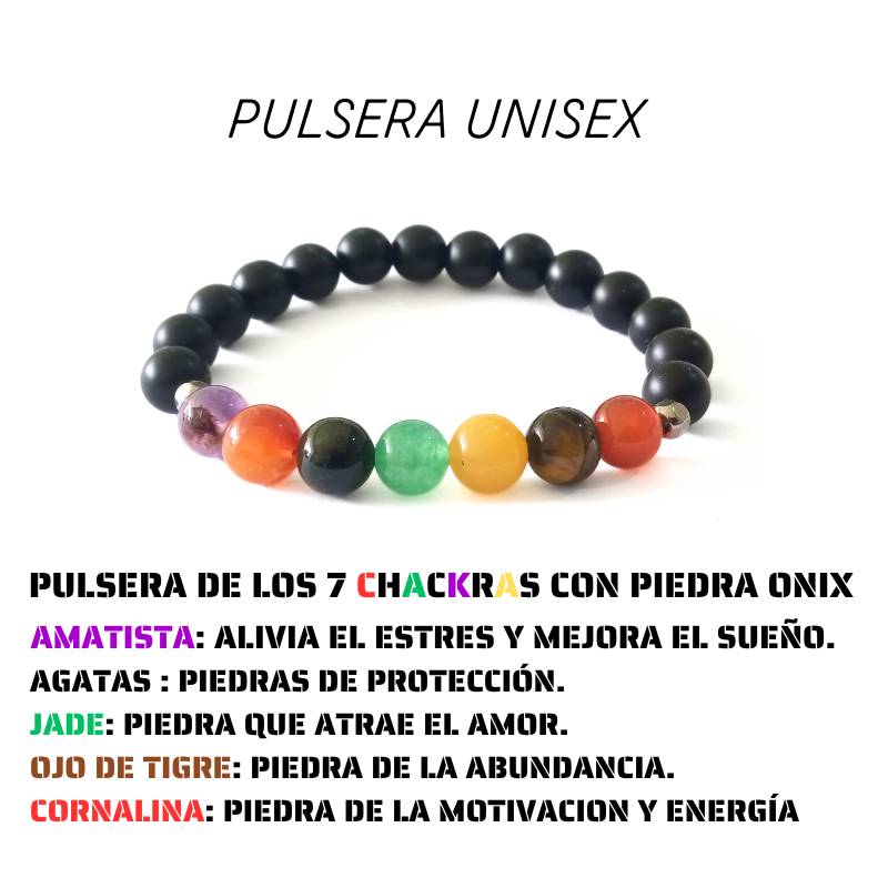 PULSERA 7 CHAKRAS