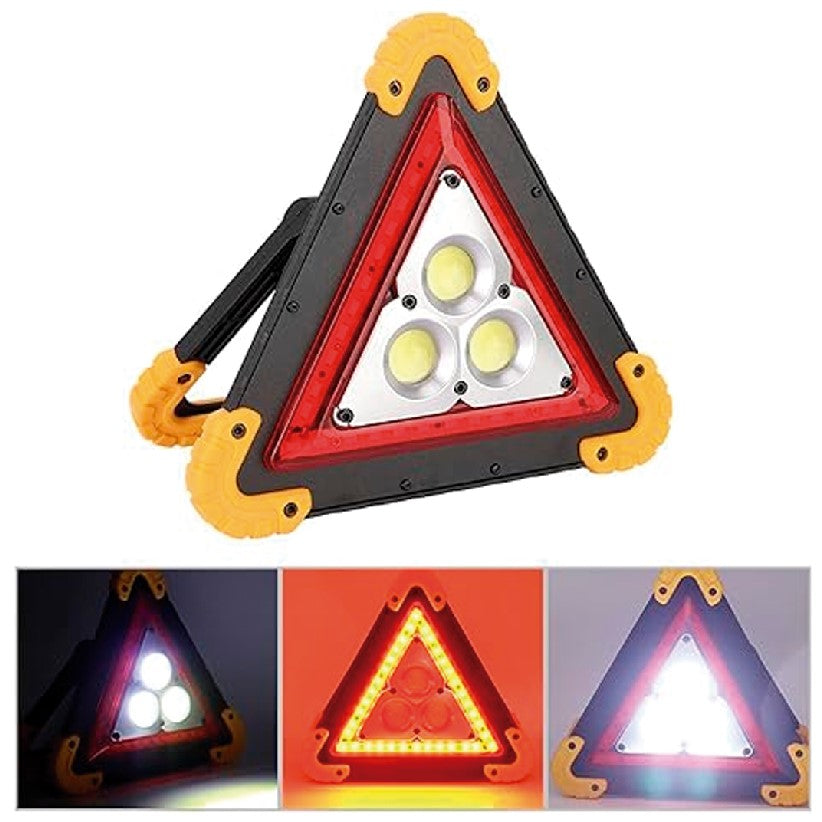 TRIANGULO DE EMERGENCIAS CON LUZ LED