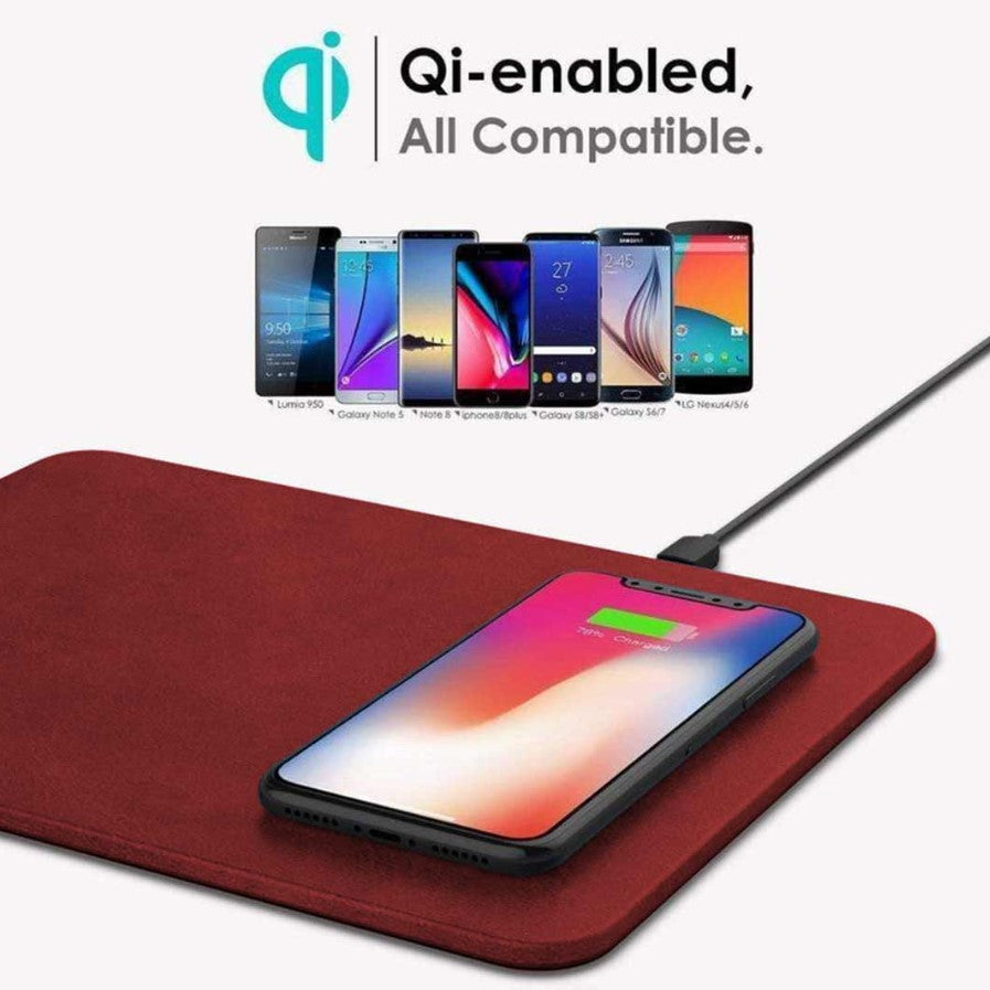 NUEVO MOUSEPAD CON CARGADOR INALÁMBRICO
